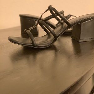 Black Strappy Sandal